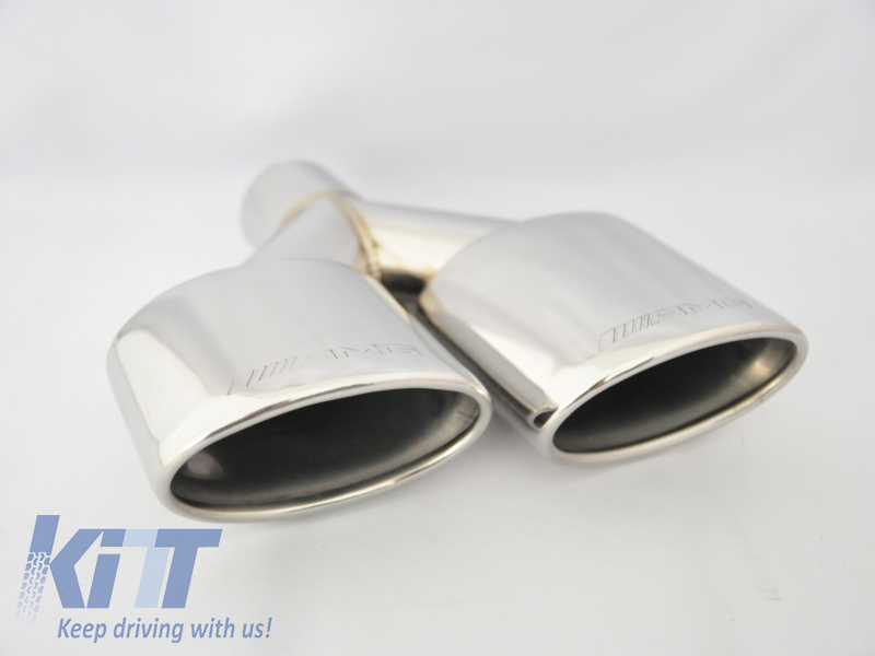 Mercedes w211 amg exhaust tips #5