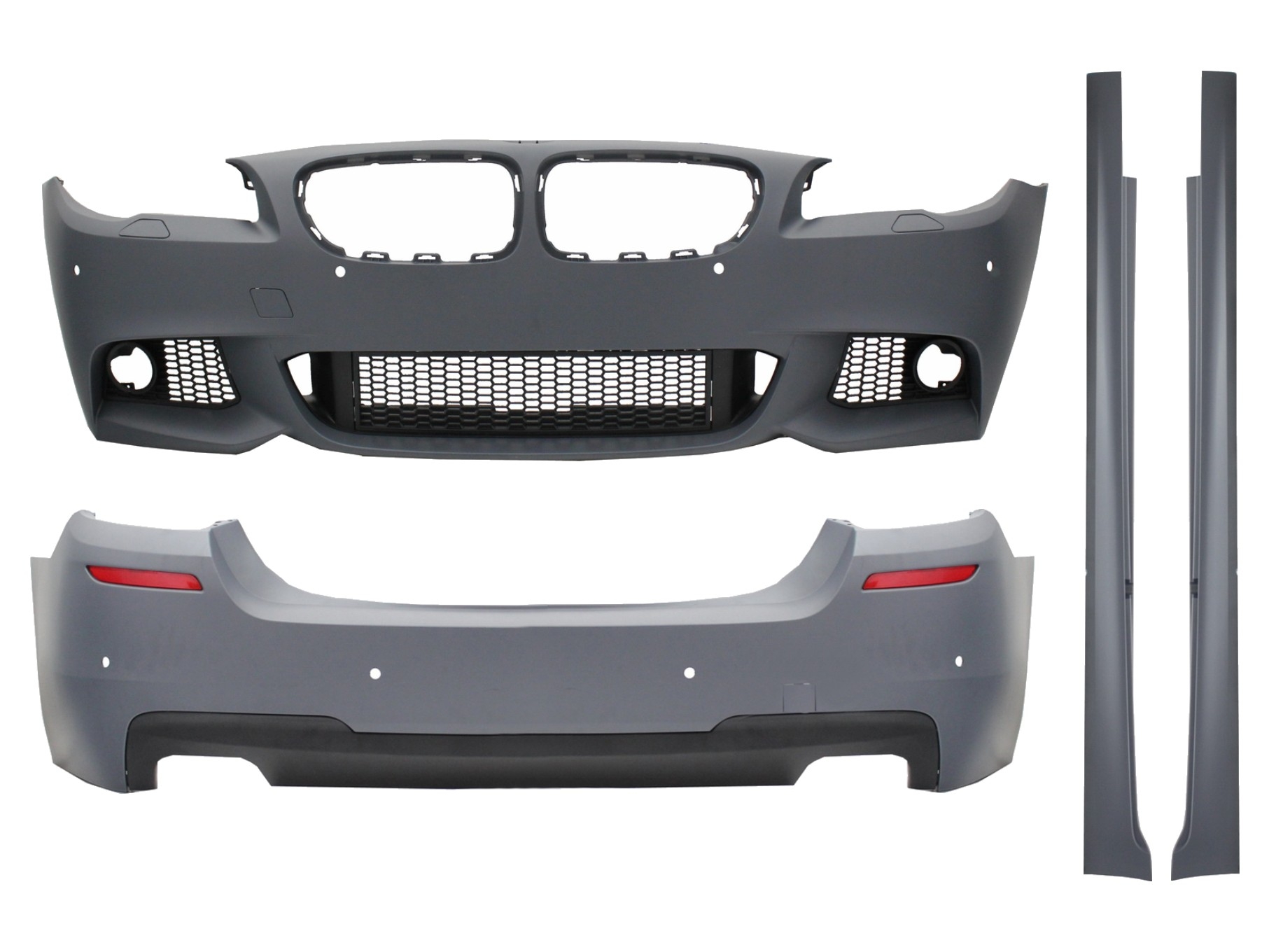 Komplett karosszériakészlet dupla kimenetű diffúzorral, a BMW 5-ös sorozat F10 (2011-2017) M-Technik Design számára