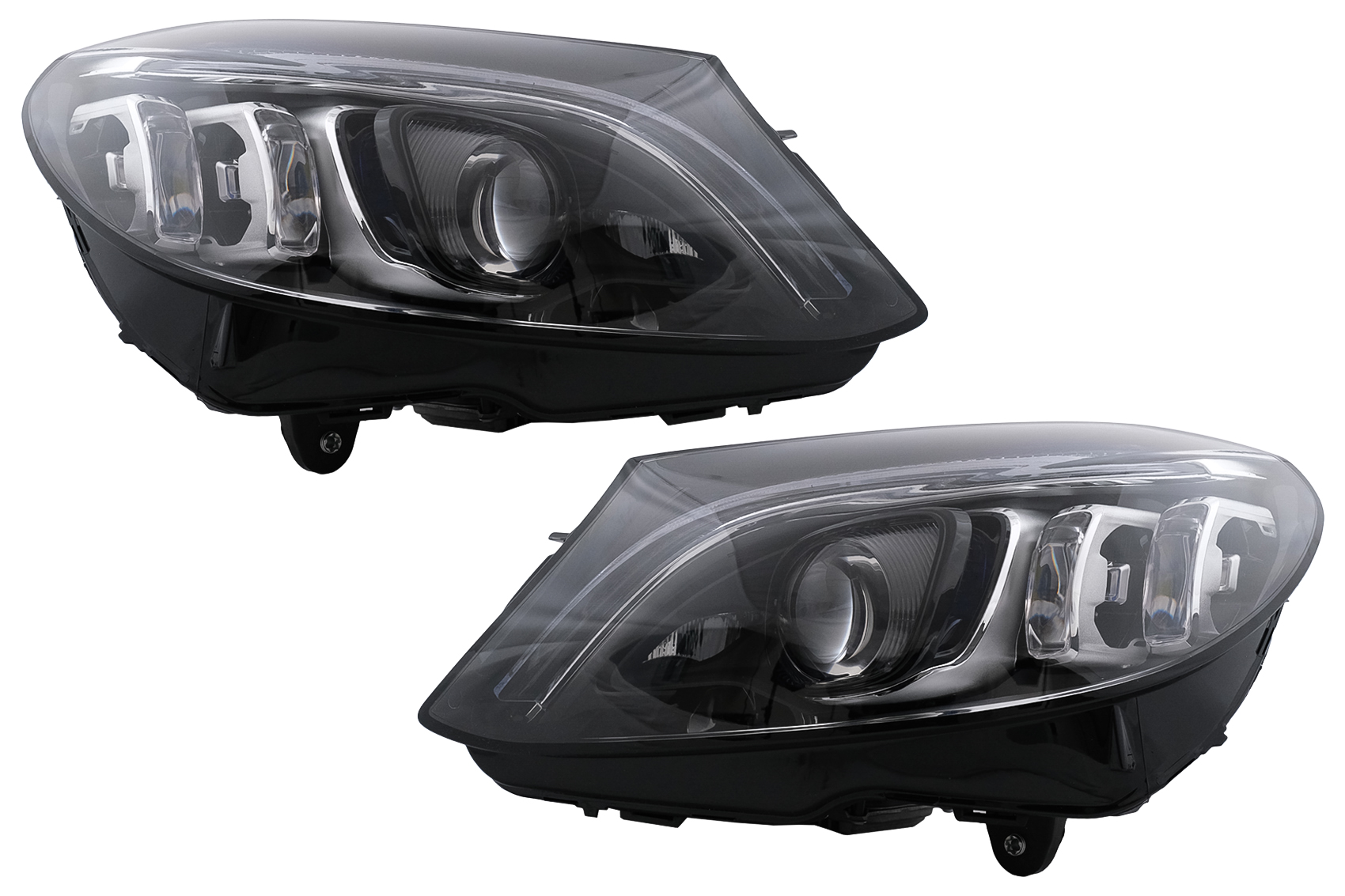 Full Multibeam LED-es fényszórók Mercedes C-Class W205 S205 (2014-2018) LHD-hez