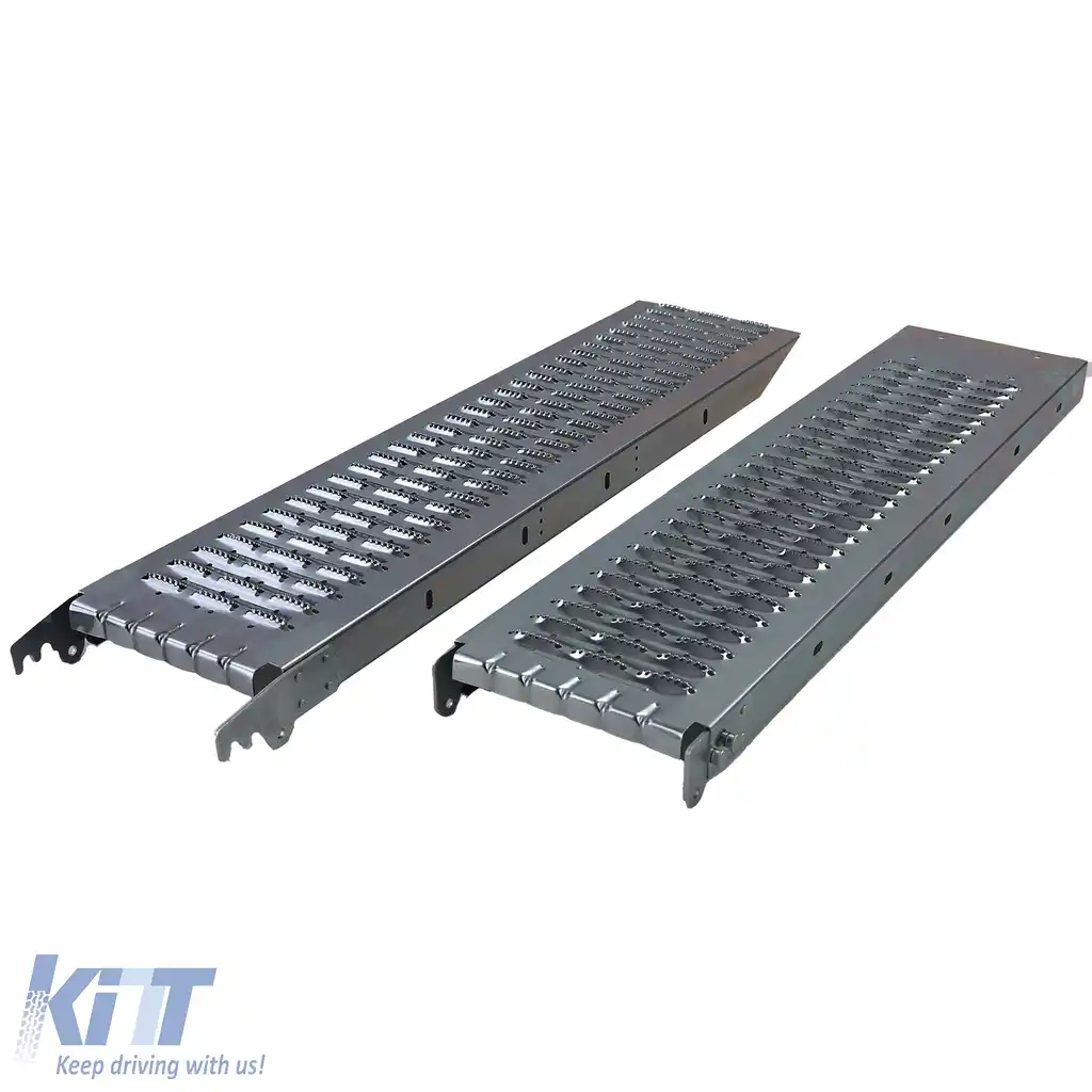 2 bucăți rampă de încărcare pliabilă 180cm, potrivită pentru quad, motocicletă și altele, max. 450kg-image-6206677