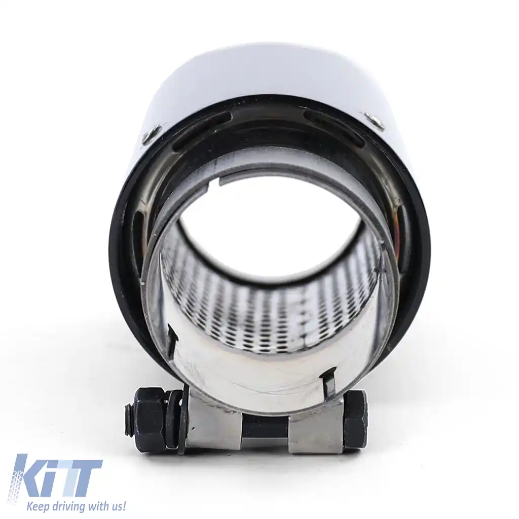 2x 90mm țeavă de eșapament din carbon cu absorber, potrivită pentru BMW X3 F25 2010-2017-image-6206254