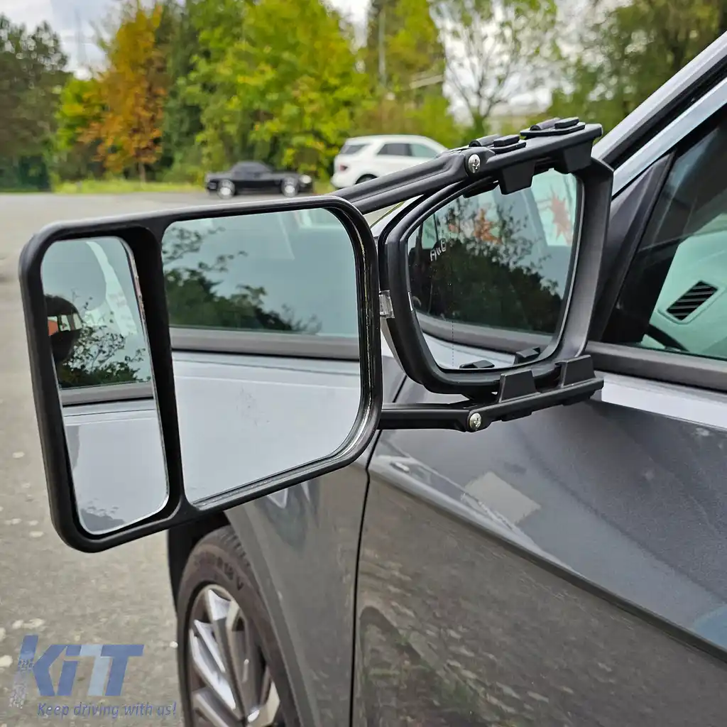 2x Oglinzi Caravan Oglinzi pentru Remorci Clip-On Universale pentru Mașini și Autobuze-image-6199769