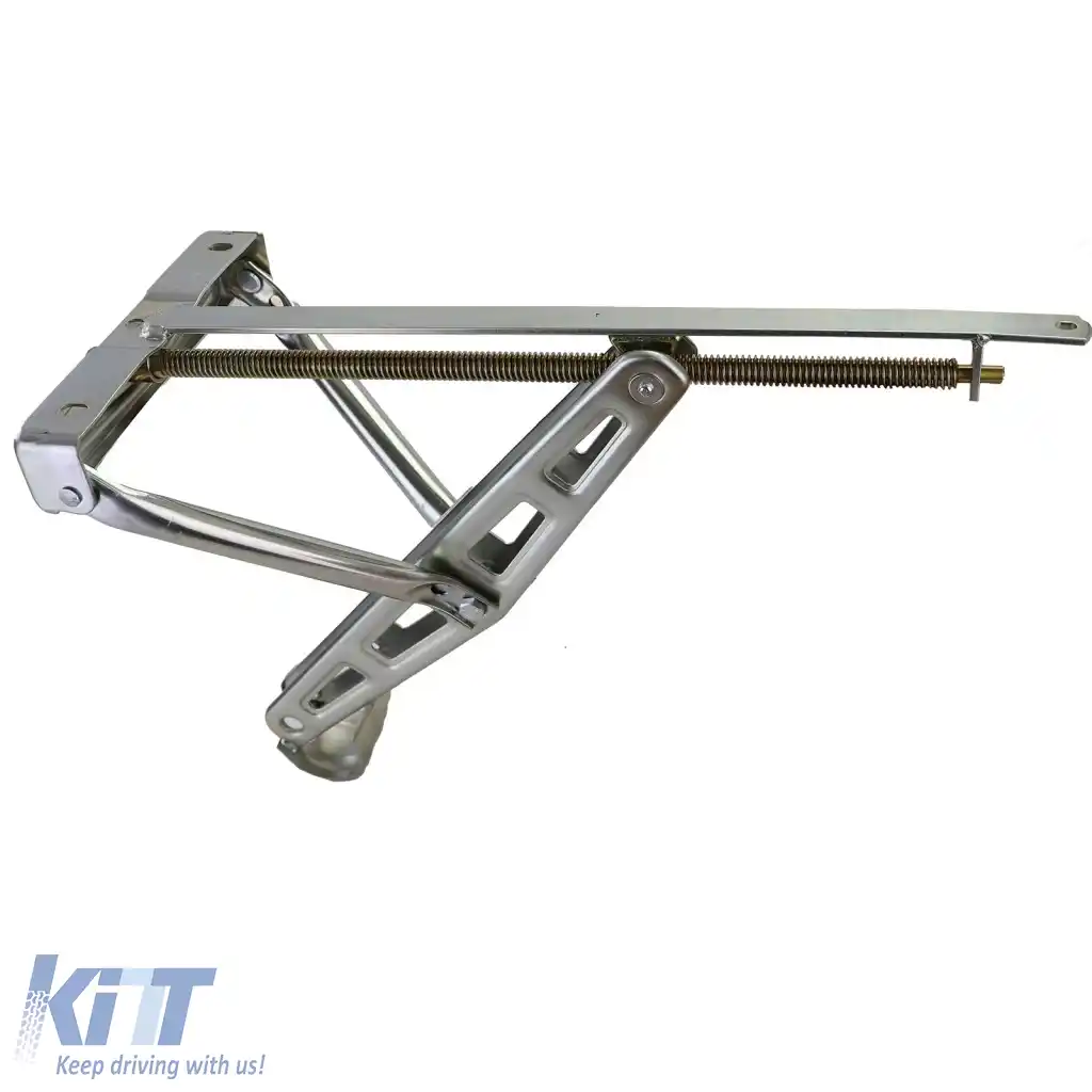 2x Picior de suport pentru caravană cu braț de sprijin, suport pentru remorcă, manivelă de suport de până la 580mm-image-6261347