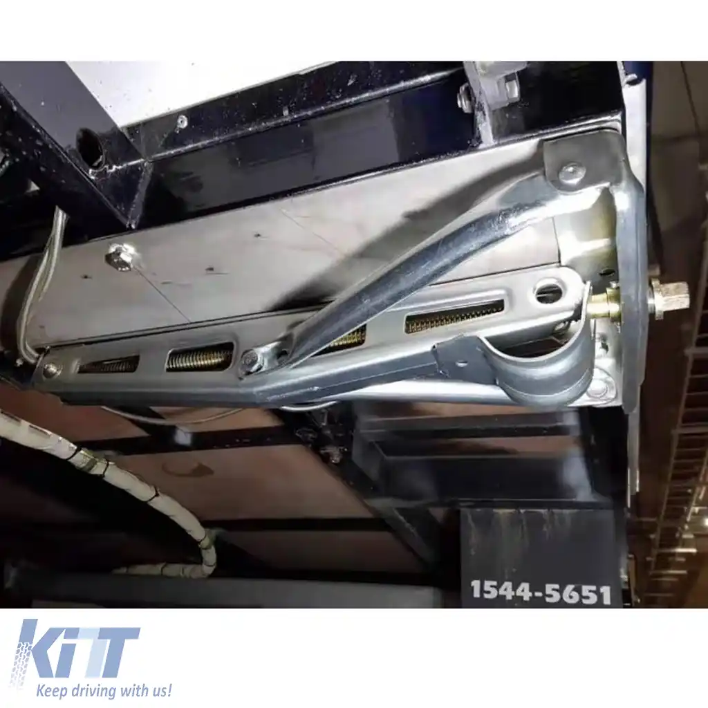 2x Picior de suport pentru caravană cu braț de sprijin, suport pentru remorcă, manivelă de suport de până la 580mm-image-6261357