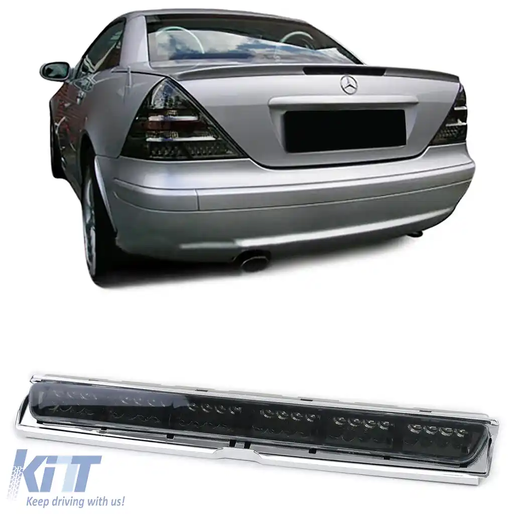 3rd LED stop light sticlă clară fum negru, suitable for Mercedes SLK R170 CLK W208