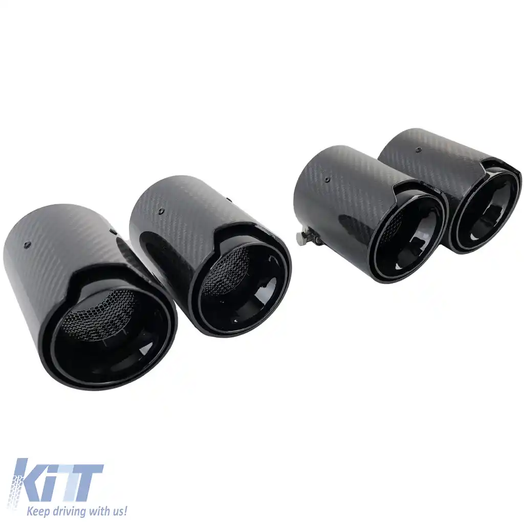4x capace de evacuare din carbon potrivite pentru BMW M2 F87 M3 F80 M4 F82 F83-image-6326631