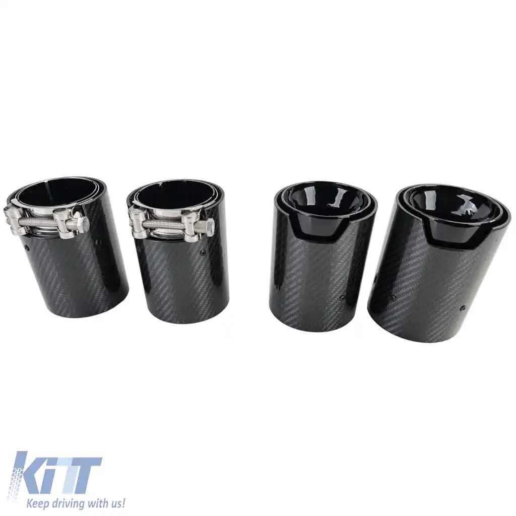 4x capace de evacuare din carbon potrivite pentru BMW M2 F87 M3 F80 M4 F82 F83-image-6326634