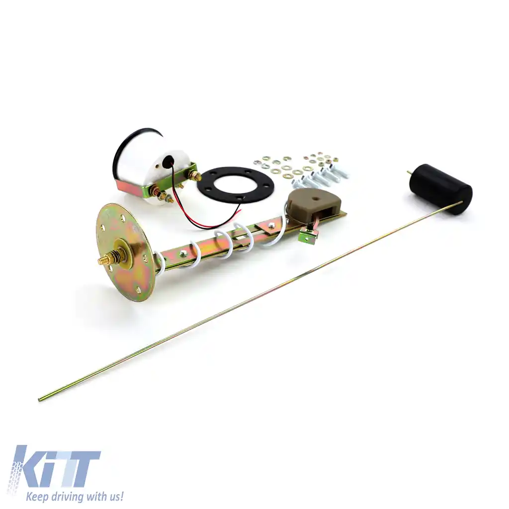 52mm Zusatzinstrument Tankanzeige Youngtimer Klassik Schwarz-image-6209501