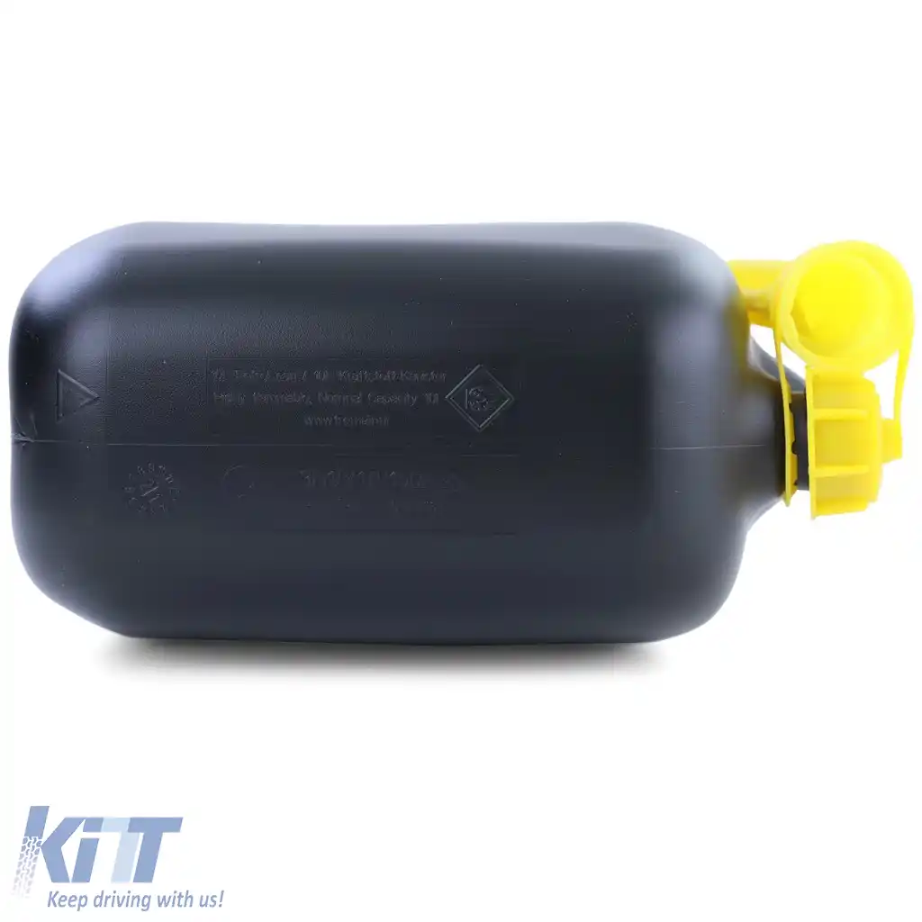 5x 10L Canistru de Rezervă pentru Benzină Motorină Plastic Aprobat UN Negru Galben-image-6264257