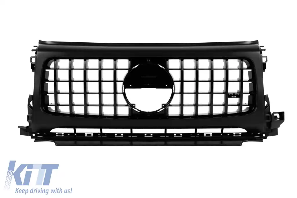 A design conversion from Mercedes G-Class W464 2018-2024 to G-Class W465 after 2024 - front/rear bumper, wheel arches, grilles, wheel arch liners-image-6237583
