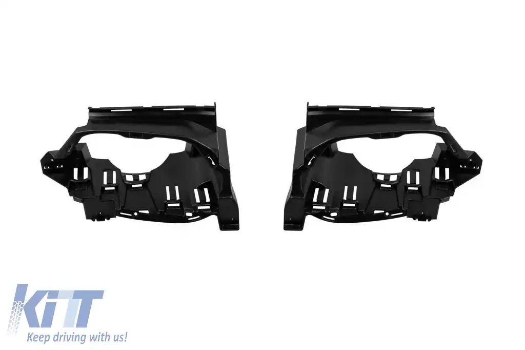 A35 type diffuser with black tips suitable for rear A Design bumper on Mercedes A-Class W177 hatchback, black lacquer, -oo--oo--image-6261164