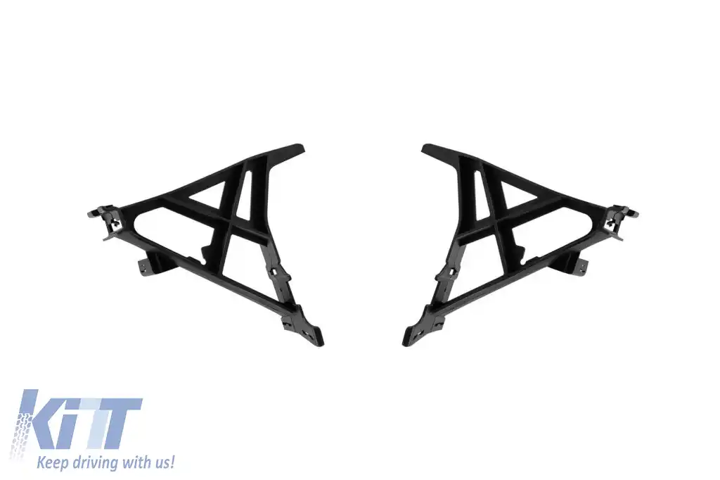 A35 type diffuser with black tips suitable for rear A Design bumper on Mercedes A-Class W177 hatchback, black lacquer, -oo--oo--image-6261165