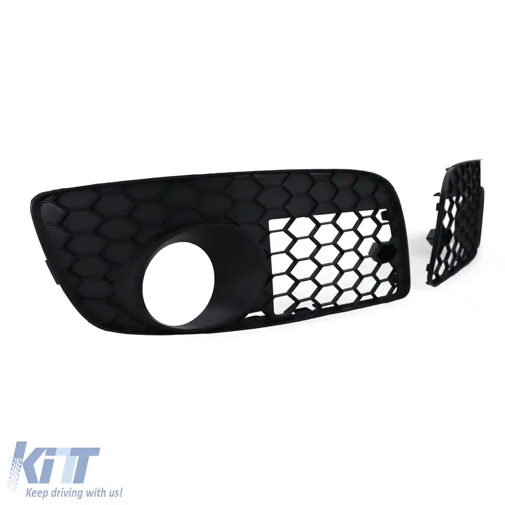 Accesorii grilă pentru faruri de ceață, capace pentru bara de protecție GTI, potrivite pentru VW Golf 5 03-09-image-6257097