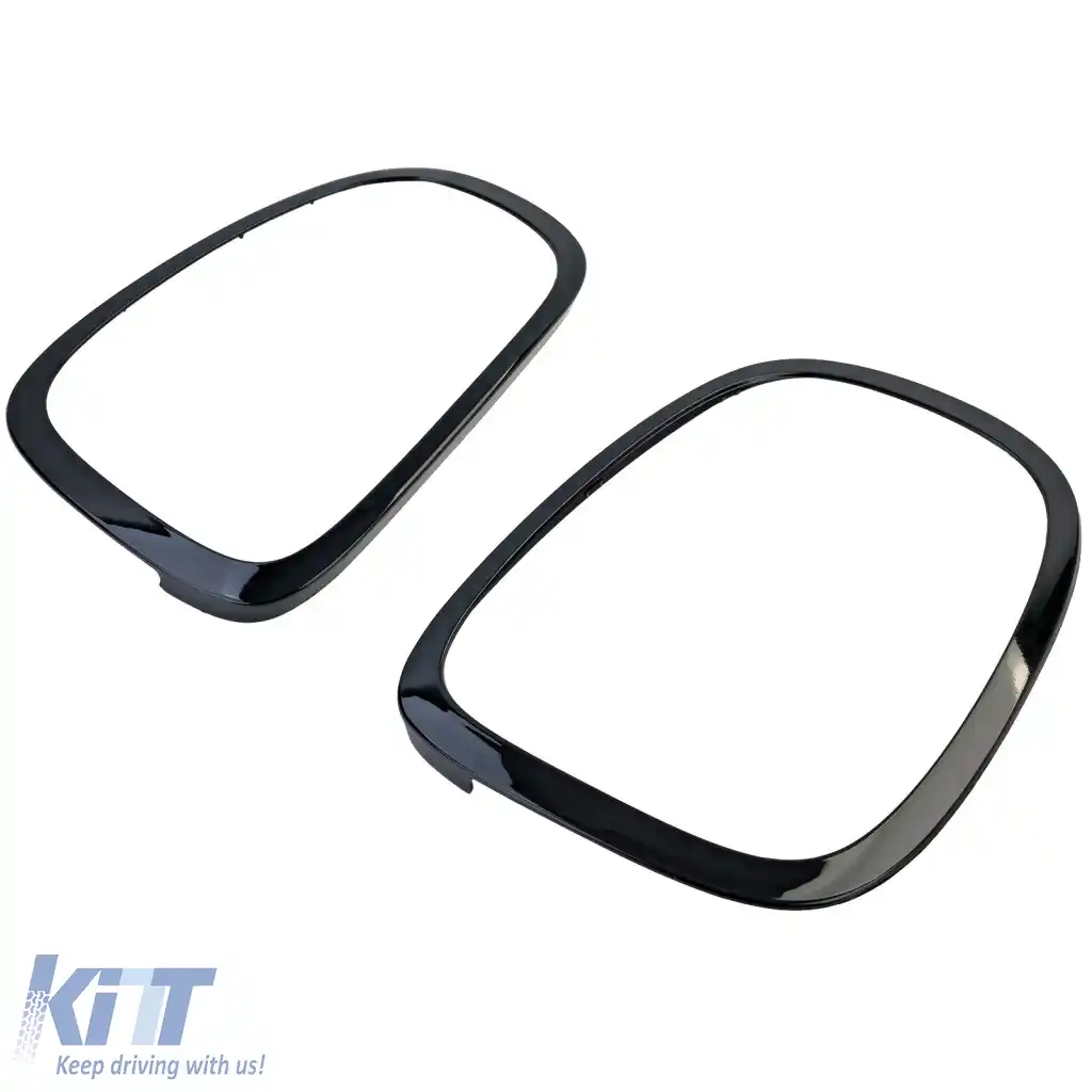 Accesorii pentru stopuri lucios negru, potrivite pentru Mini Cooper F55 F56 F57 14-21-image-6278405