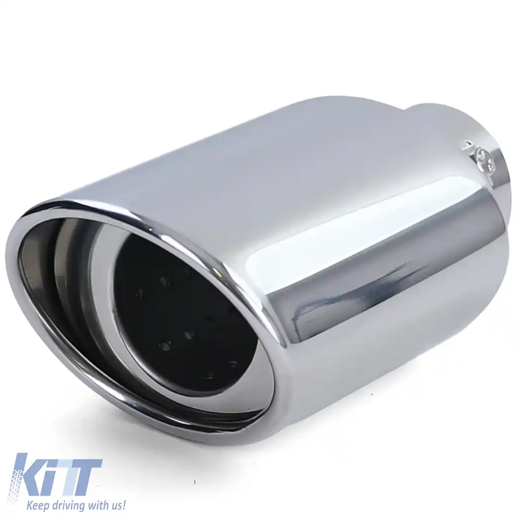 Accesoriu din oțel inoxidabil pentru țeava de evacuare, pentru montare, oval 88x114mm, până la 55mm-image-6197130