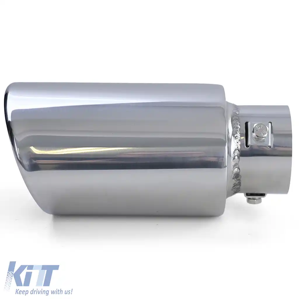 Accesoriu din oțel inoxidabil pentru țeava de evacuare, pentru montare, oval 88x114mm, până la 55mm-image-6197134