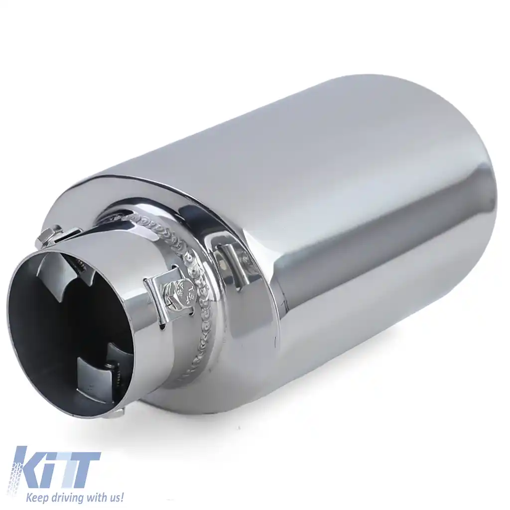 Accesoriu din oțel inoxidabil pentru țeava de evacuare, pentru montare, oval 88x114mm, până la 55mm-image-6197135