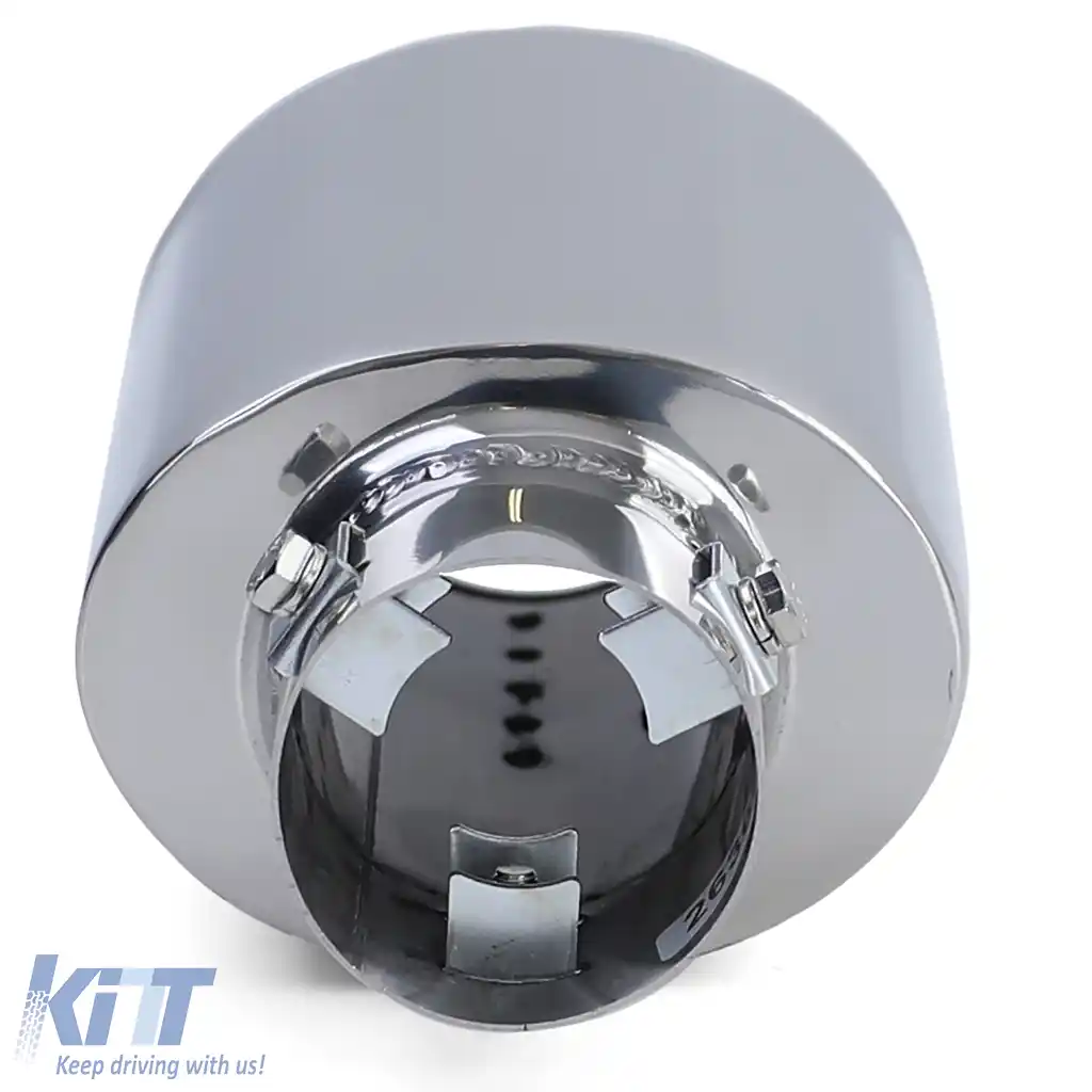 Accesoriu din oțel inoxidabil pentru țeava de evacuare, pentru montare, oval 88x114mm, până la 55mm-image-6197136