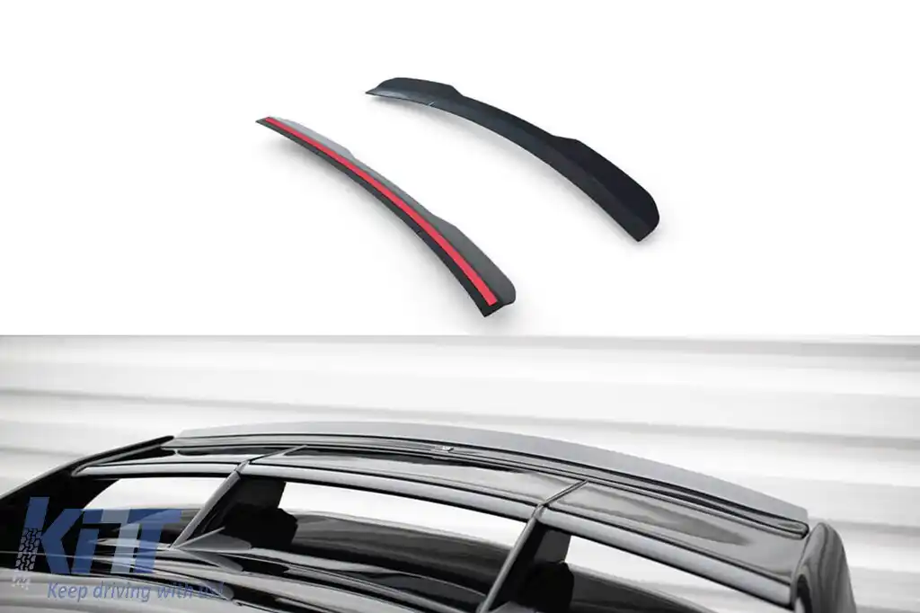 Aditiv Maxton Design pentru spoiler tip RS potrivit pentru Ford Focus 2008-2010, lac negru