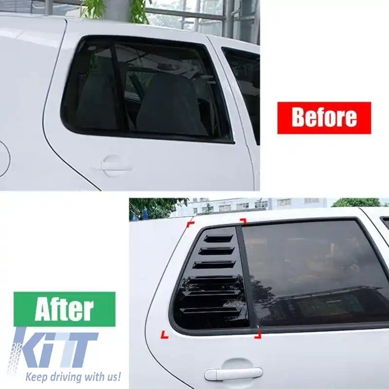 Aditive de tuning pentru geamuri laterale potrivite pentru Volkswagen Golf 4-image-6326440
