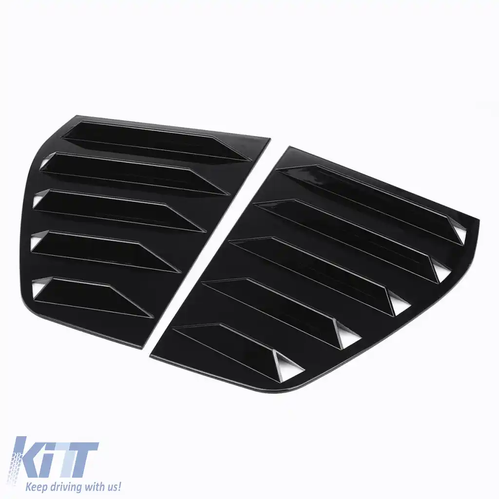 Aditive de tuning pentru geamurile laterale din spate – VW Golf 6 (2008–2012), luciu negru-image-6260931
