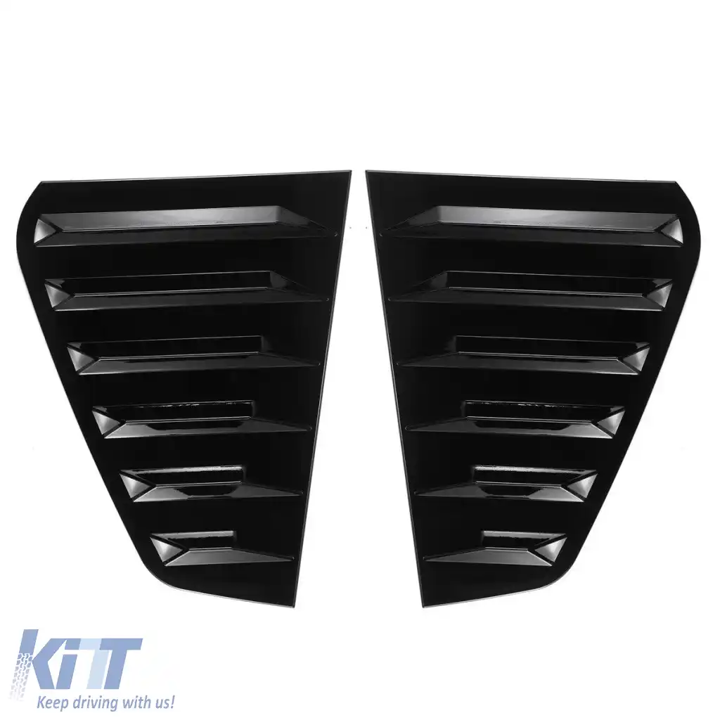 Aditive de tuning pentru geamurile laterale din spate – VW Golf 7 (2012–2019), luciu negru-image-6260939