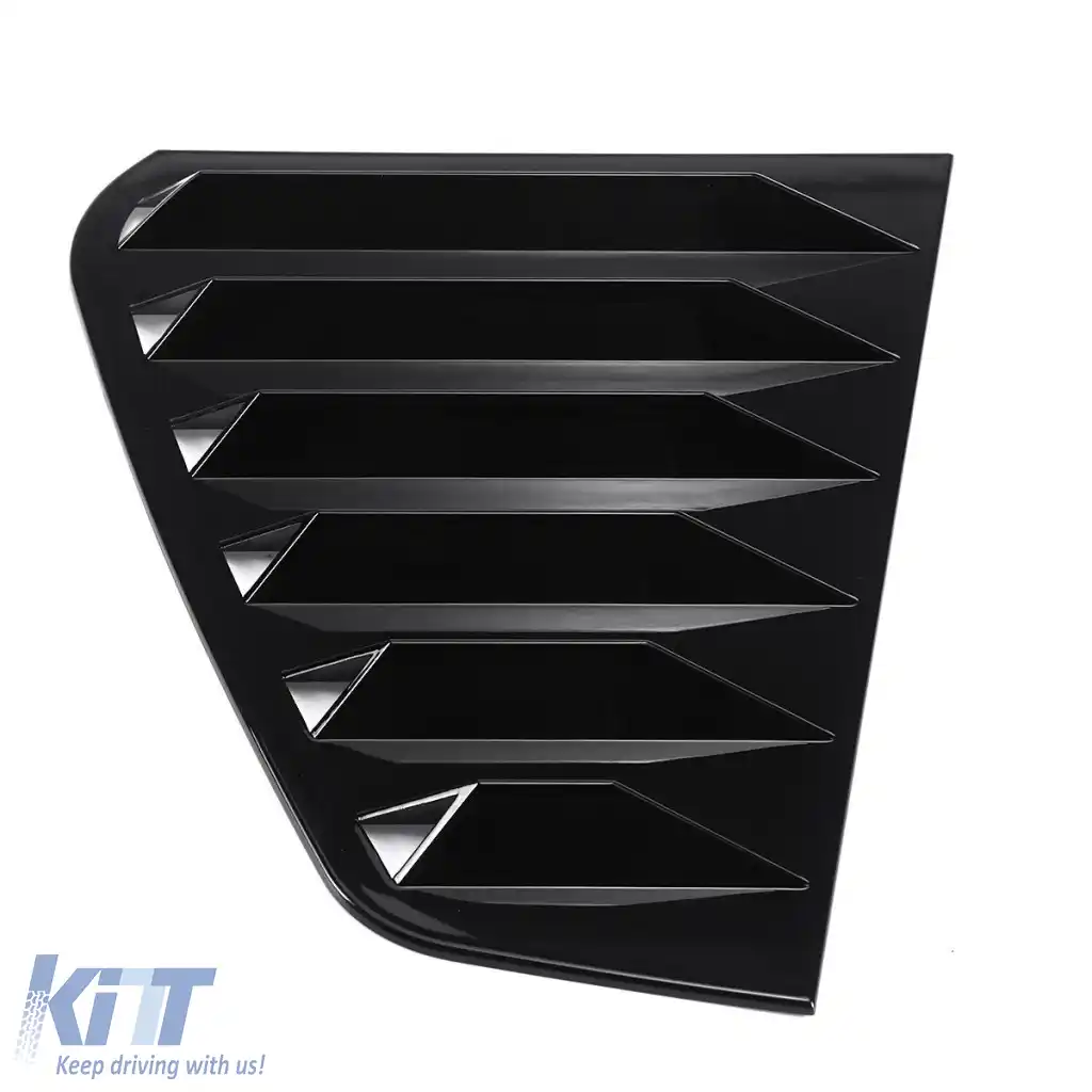 Aditive de tuning pentru geamurile laterale din spate – VW Golf 7 (2012–2019), luciu negru-image-6260940