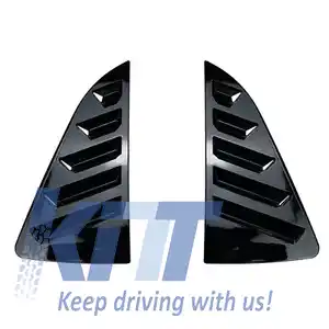 Aditive de tuning pentru geamurile laterale din spate – VW Polo (2009–2017), luciu negru-image-6260942