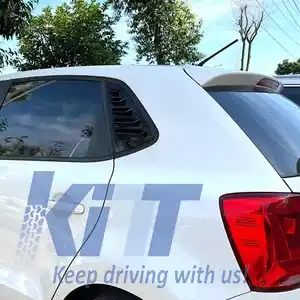 Aditive de tuning pentru geamurile laterale din spate – VW Polo (2009–2017), luciu negru-image-6260949