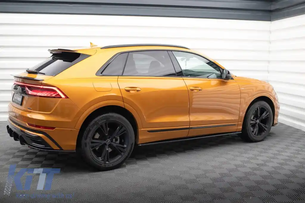 Aditive Maxton Design pentru praguri Audi Q8 S-Line după 2018, lac negru-image-6140419