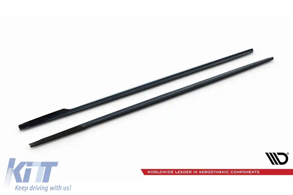 Aditive Maxton Design potrivite pentru BMW Seria 7 G12 cu pachet M lung după 2015, lac negru-image-6236230