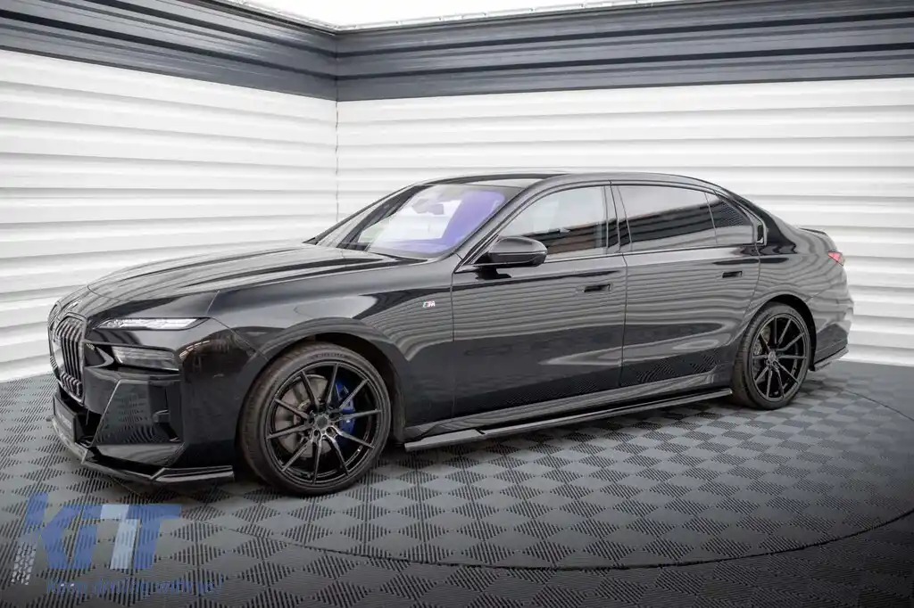Aditive Maxton Design potrivite pentru BMW Seria 7 M-Pack, M760E G70 după 2022, lac negru-image-6236248