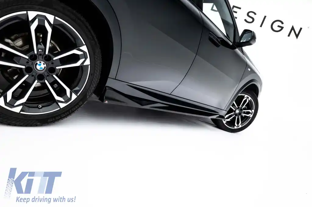 Aditive Maxton Design potrivite pentru BMW X2 U10 cu pachet M după 2023, lac negru-image-6236315