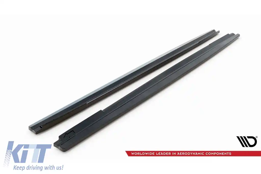 Aditive Maxton Design potrivite pentru GLE Coupe C167 A Design-Line după 2019, lac negru