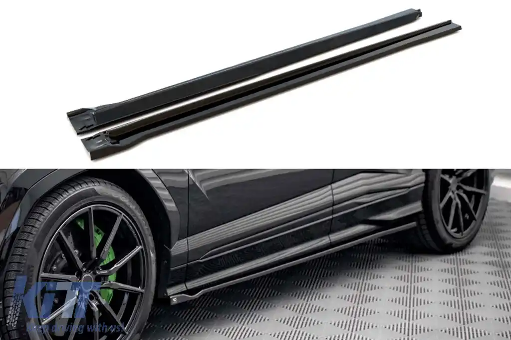 Aditive Maxton Design potrivite pentru Lamborghini Urus MK1 după 2018, lac negru