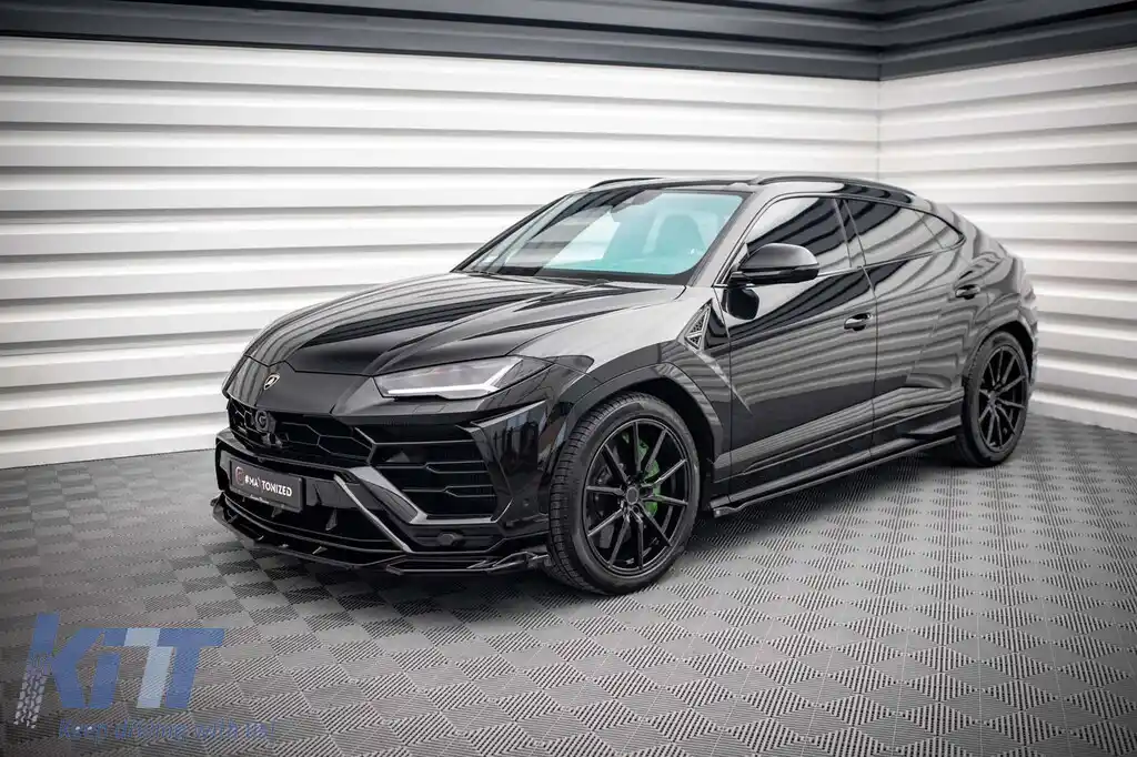 Aditive Maxton Design potrivite pentru Lamborghini Urus MK1 după 2018, lac negru-image-6237721