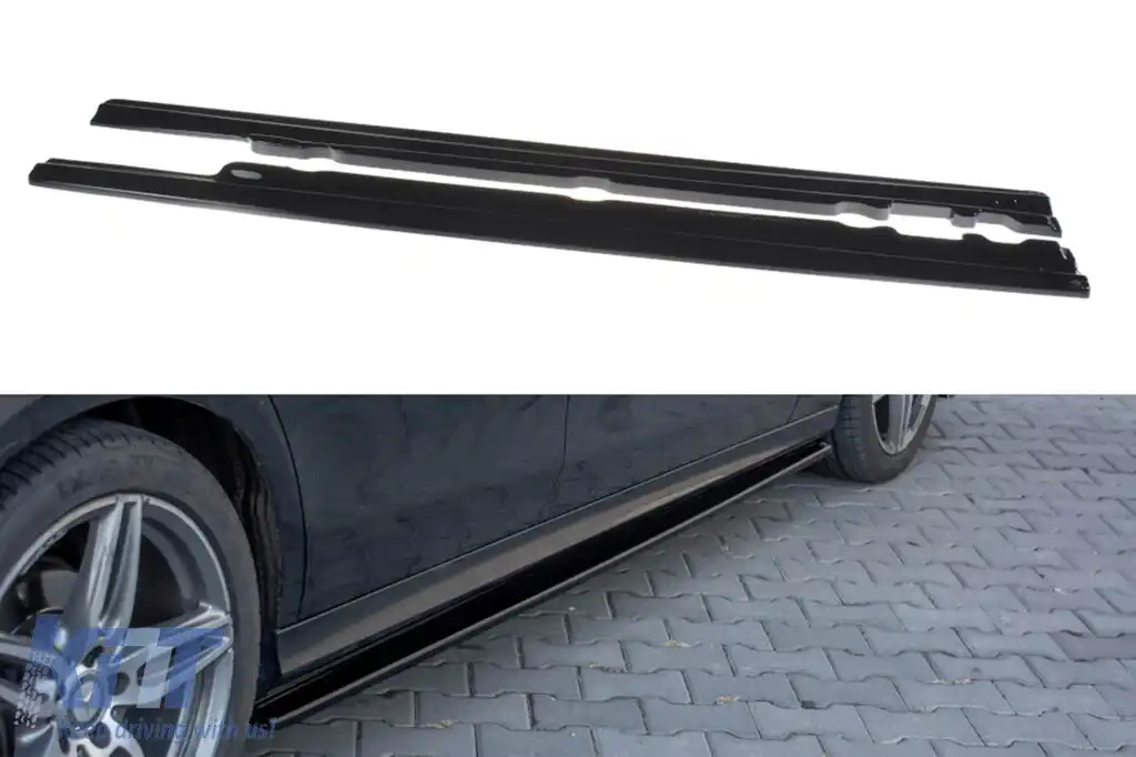 Aditive Maxton Design tip A Design potrivite pentru Mercedes E-Class, E43 W213 2016-2018, lac negru