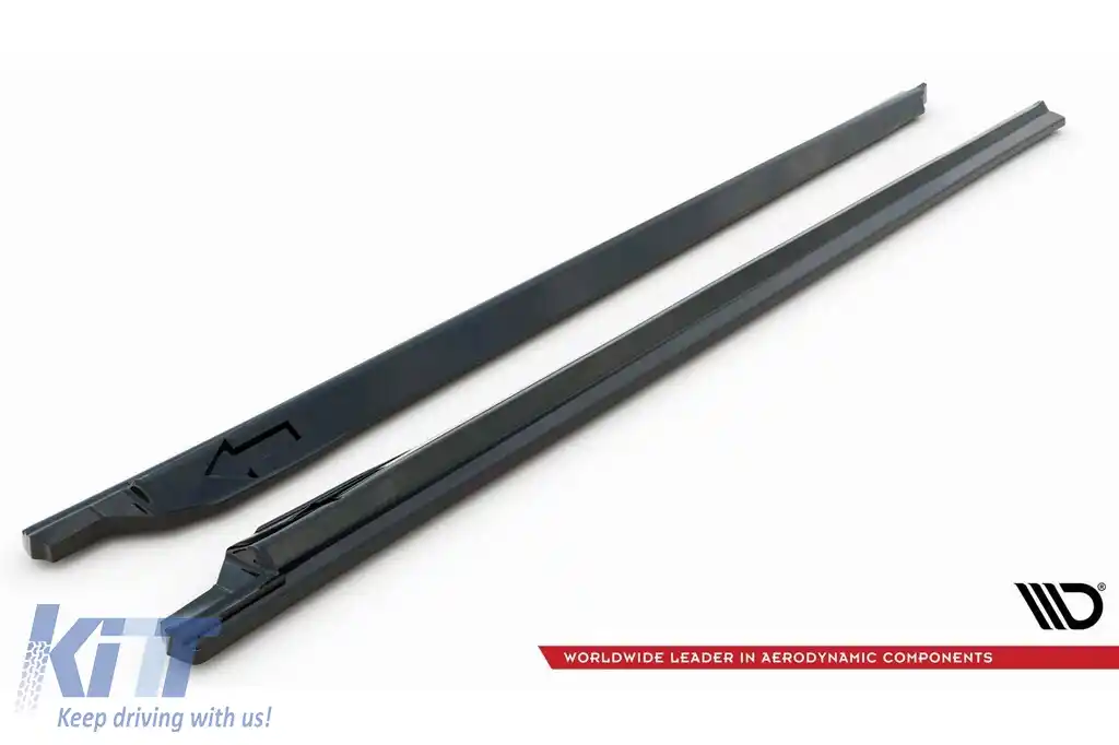 Aditive Maxton Design versiunea 2 potrivite pentru Audi SQ7, Q7 S-Line 2016-2019, lac negru-image-6235937