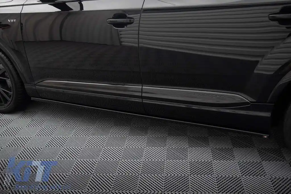 Aditive Maxton Design versiunea 2 potrivite pentru Audi SQ7, Q7 S-Line 2016-2019, lac negru-image-6235940