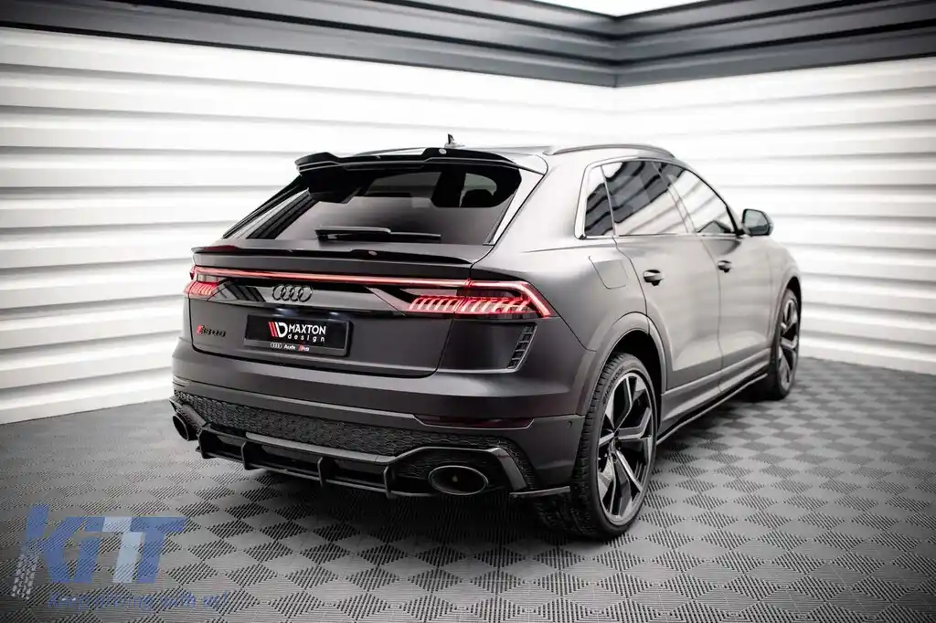 Adăugare Maxton Design pentru difuzor potrivit pentru Audi RSQ8 MK1 după 2019, negru mat-image-6235846