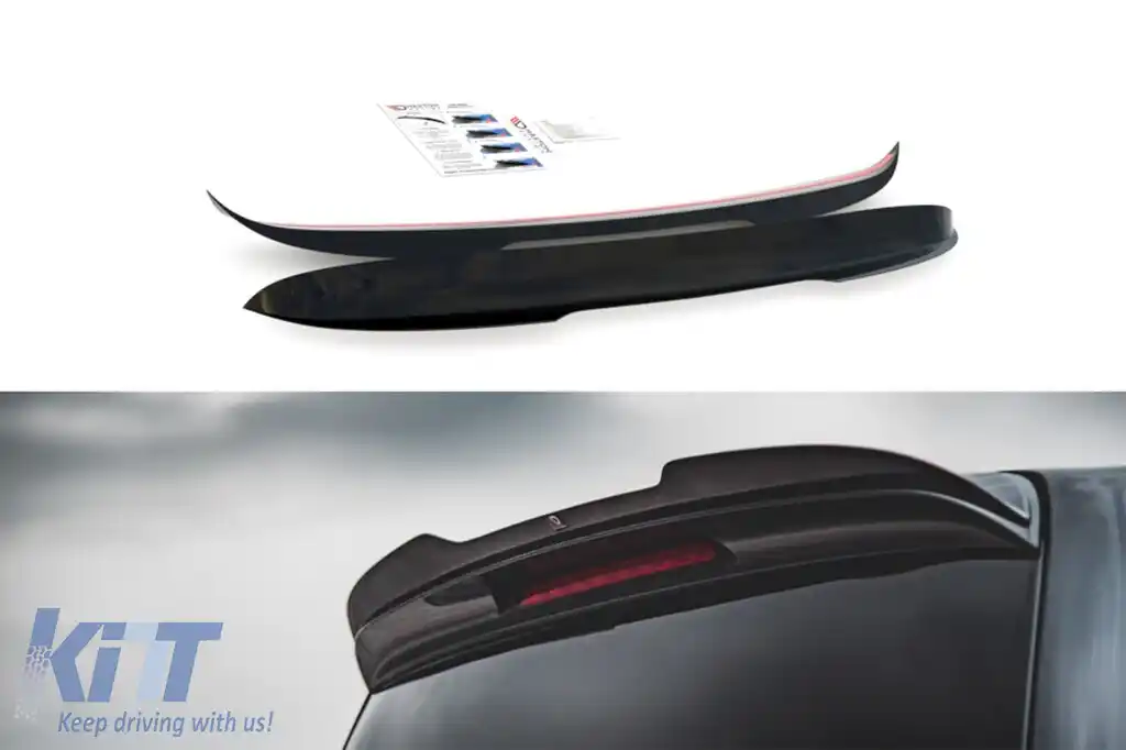 image-3-Adăugare Maxton Design pentru parasolar potrivit pentru Mercedes V-Class W447 A Design line după 2019, lac negru