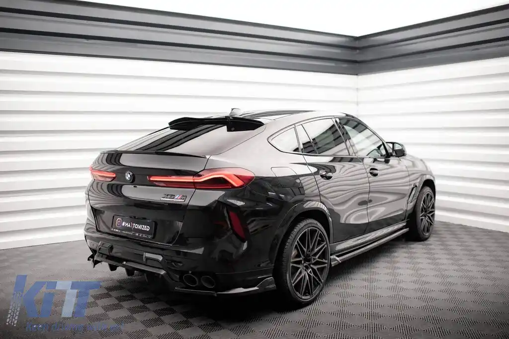 Adăugare Maxton Design pentru parasolar potrivit pentru BMW X6 G06 după 2019, lac negru-image-6236401