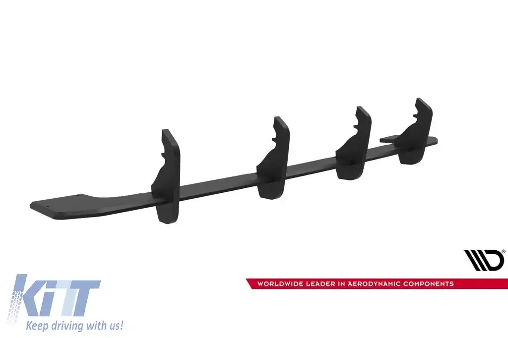 Adăugare tip Street Pro Maxton Design potrivită pentru difuzor Audi S8 D5 după 2021, negru mat-image-6140512