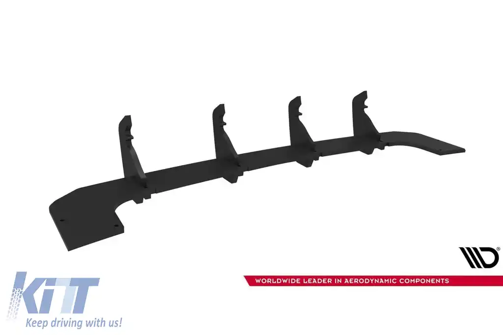 Adăugare tip Street Pro Maxton Design potrivită pentru difuzor Audi S8 D5 după 2021, negru mat-image-6140513