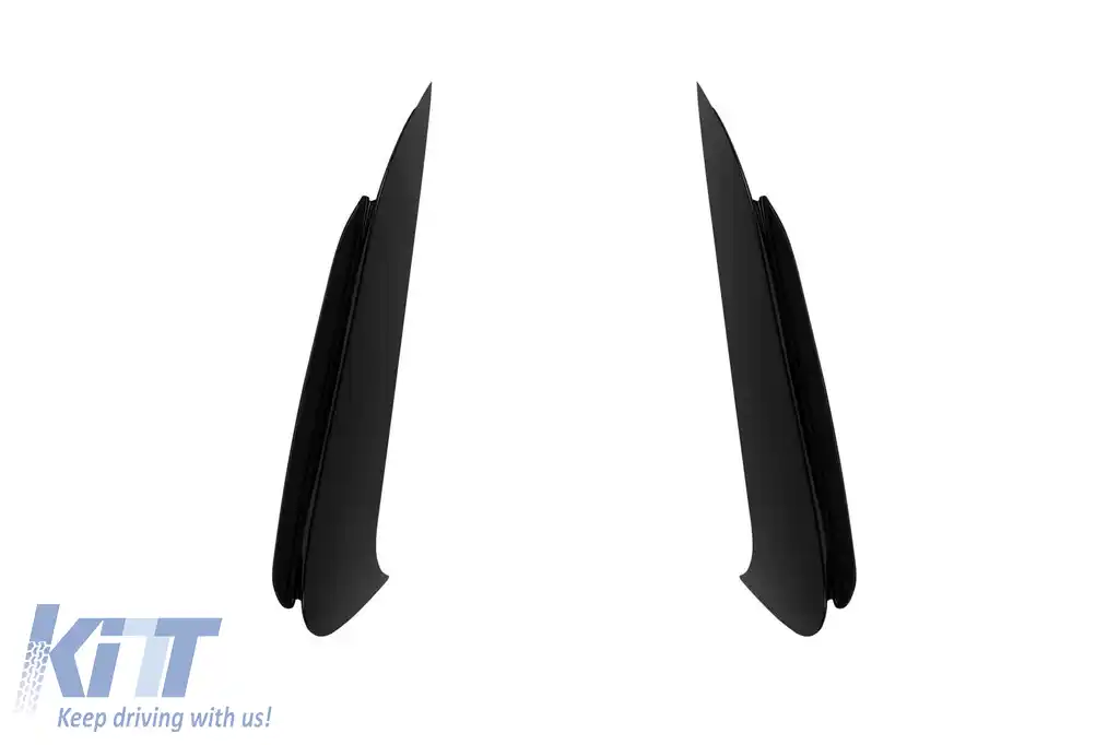 Adăugiri Aero tip 63 potrivite pentru bara de protecție din spate A design a Mercedes C-Class W206, S206 după 2021, lac negru