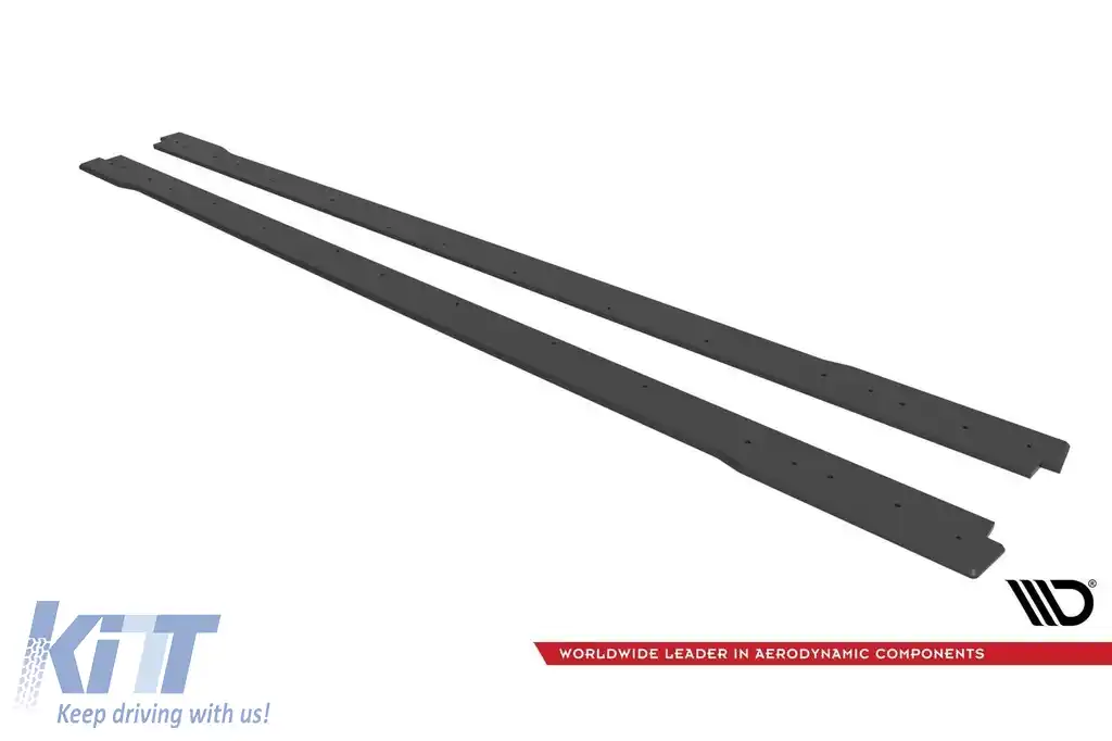 Adăugiri de tip Street Pro Maxton Design potrivite pentru Hyundai Veloster N 2018-2022, negru mat-image-6237425