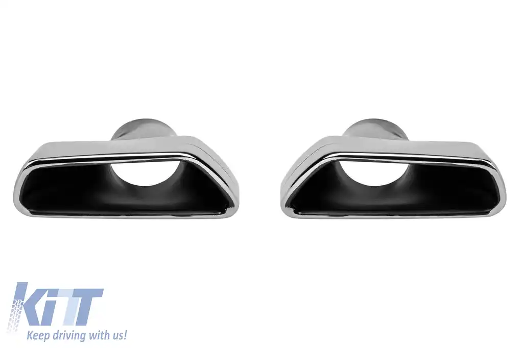 Adăugiri și difuzor M Performance Design Design cu țevi cromate 530/540 potrivite pentru BMW Seria 5 G30 2017-2020-image-6148336