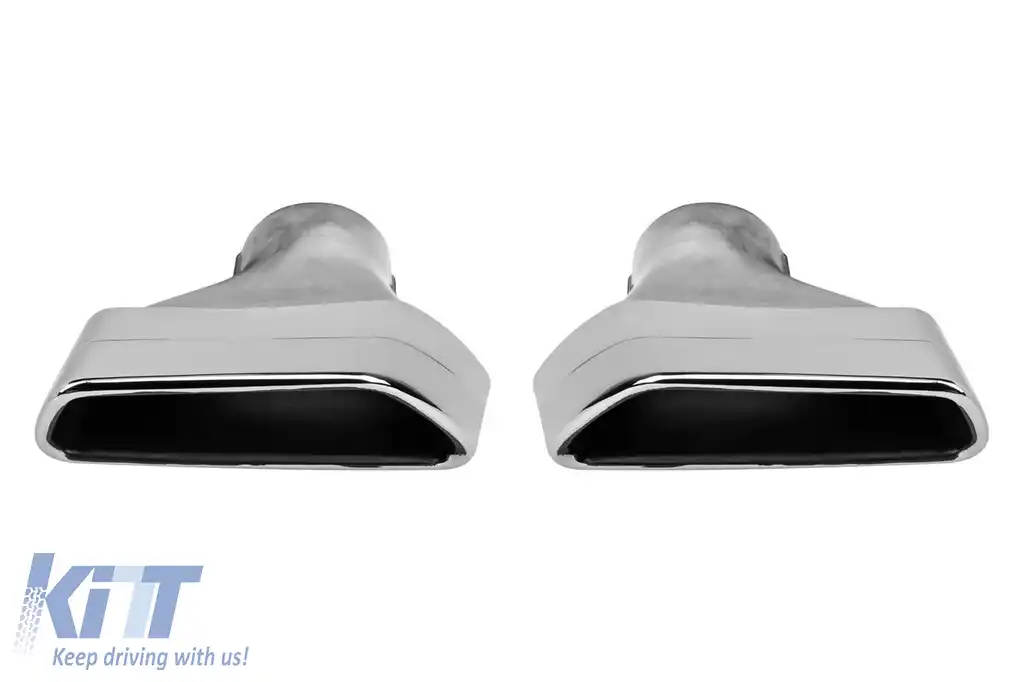 Adăugiri și difuzor M Performance Design Design cu țevi cromate 530/540 potrivite pentru BMW Seria 5 G30 2017-2020-image-6148337