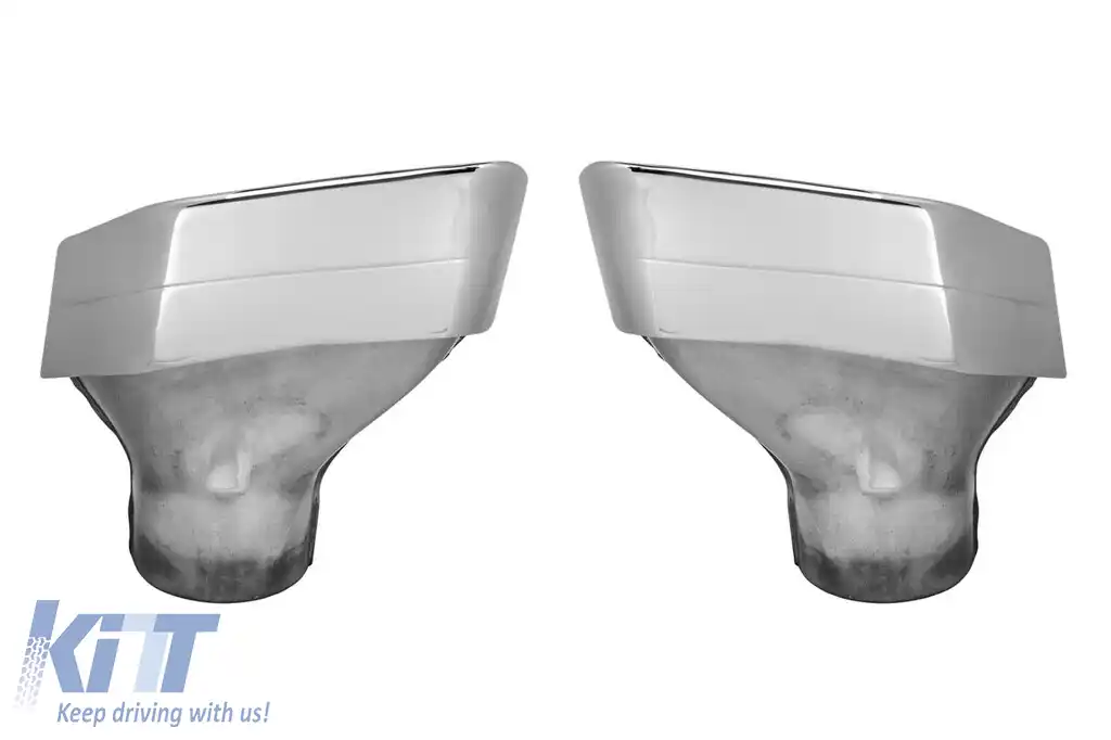 Adăugiri și difuzor M Performance Design Design cu țevi cromate 530/540 potrivite pentru BMW Seria 5 G30 2017-2020-image-6148338