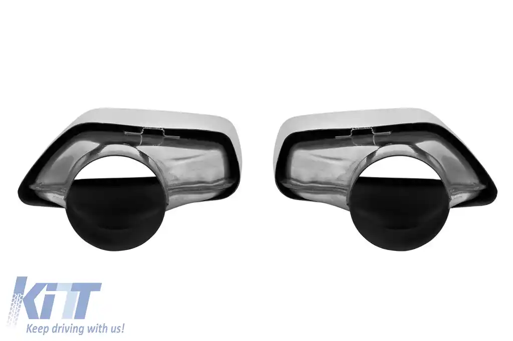 Adăugiri și difuzor M Performance Design Design cu țevi cromate 530/540 potrivite pentru BMW Seria 5 G30 2017-2020-image-6148339